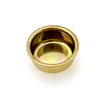 04-006 3/4" Brass Finger Pull