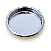 04-017 2 1/8" Chrome Finger Pull